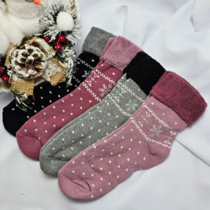 női MARJINAL vastag zokni-2