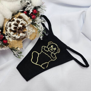 Mikulásos-Karácsonyi TANGA csizmás maci mintás