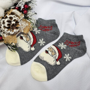 Mikulásos-Karácsonyi női titokzokni SND2359-1