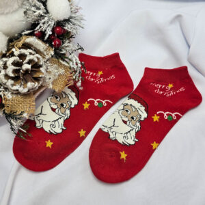 Mikulásos-Karácsonyi női titokzokni SND2359-2