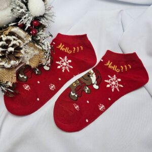 Mikulásos-Karácsonyi női titokzokni SND2360-5