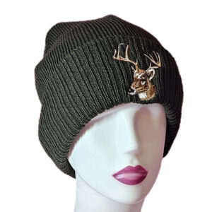 Vastag -bélelt VADÁSZ sapka SZARVAS mintás