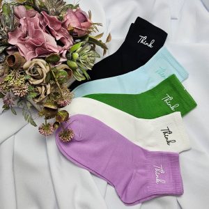 női köztes szárú zokni NZX9936