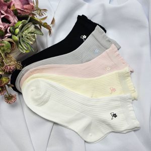 női zokni virág mintás NZX2550