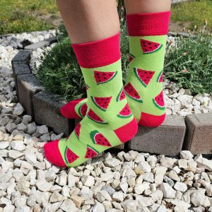 dinnye mintás zokni-1