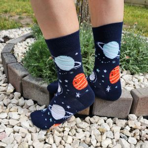 égbolt mintás zokni