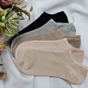 női bambusz titokzokni saroknál csúszásgátlóval NND2591