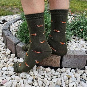 rókás vadász zokni