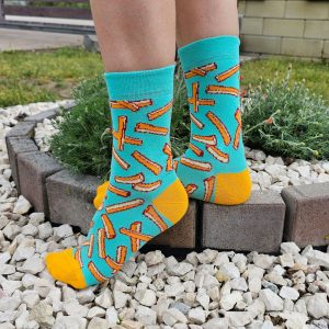 sültkrumpli mintás zokni