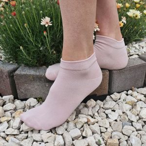 Női bambusz titokzokni laza gumis 5 pár csomag ND2697-1