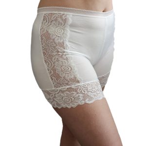 Rövid szárú csipkés fehérnemű-32280-fehér