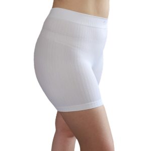 rövid száru bordázott fehérnemű-fehér